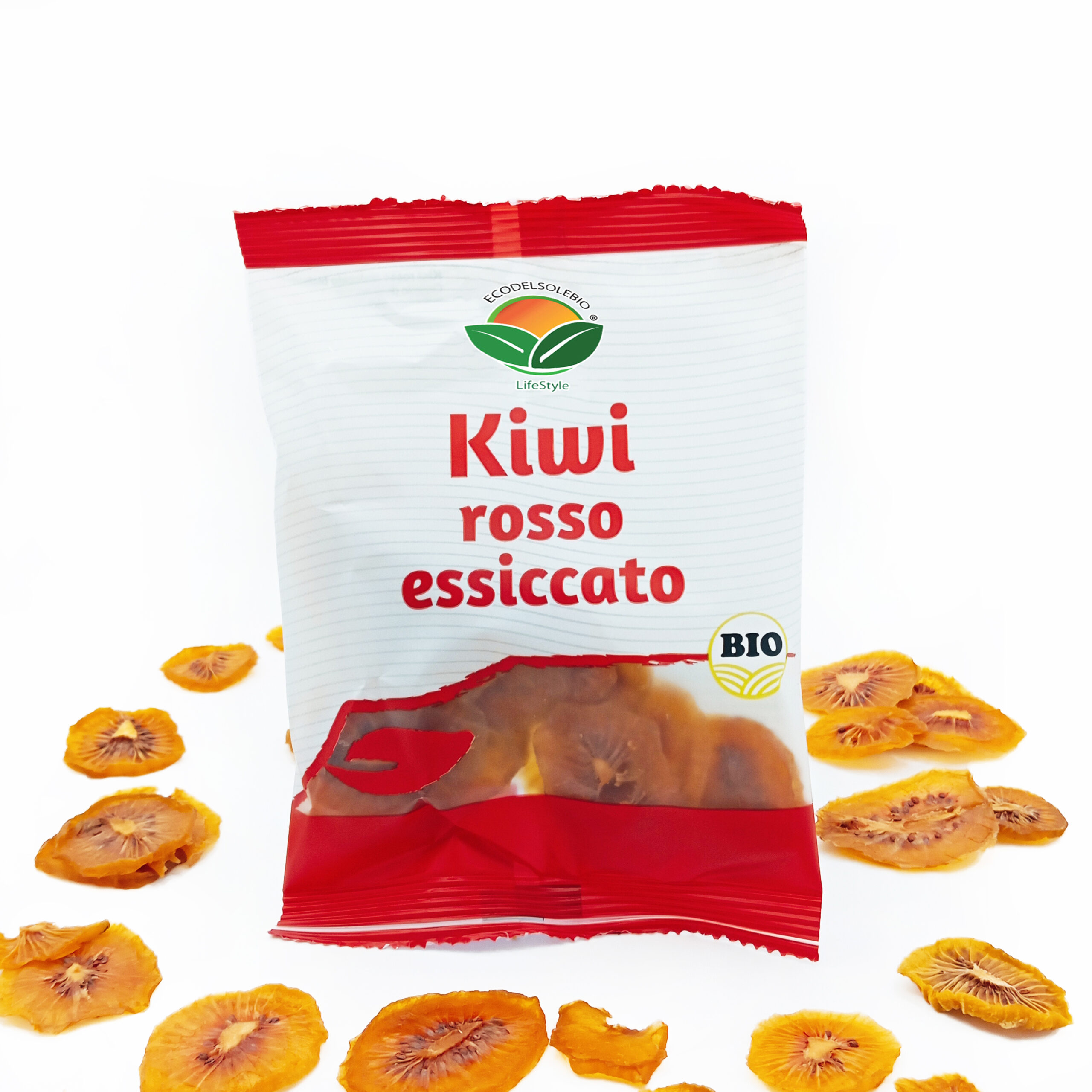Kiwi rosso essiccato